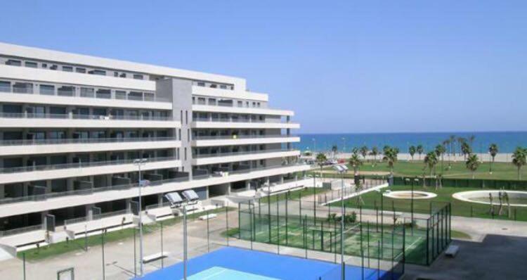 Apartamento Lujo, Primera Linea Playa, Garaje, Wifi, Piscina Climatizada Рокетас-де-Мар Екстер'єр фото